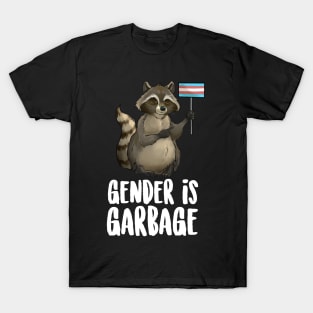 Gender Is Garbage Raccoon T-Shirt